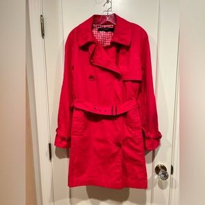London Fog - Hot Pink Trenchcoat